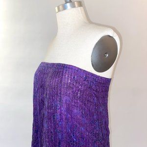 Shimmery Bandana Print Dress